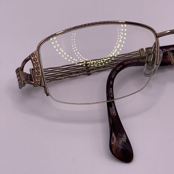 Line Art By Charmant Eyeglasses Frams XL2068 Rose Gold Discontinued - Picture 2 of 16